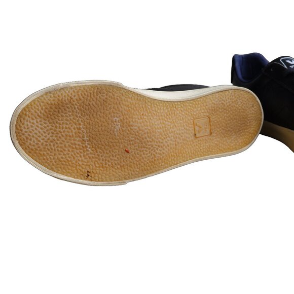 Veja Mens Black Leather Smart Sneaker Shoes Size 8 US - Picture 9 of 11